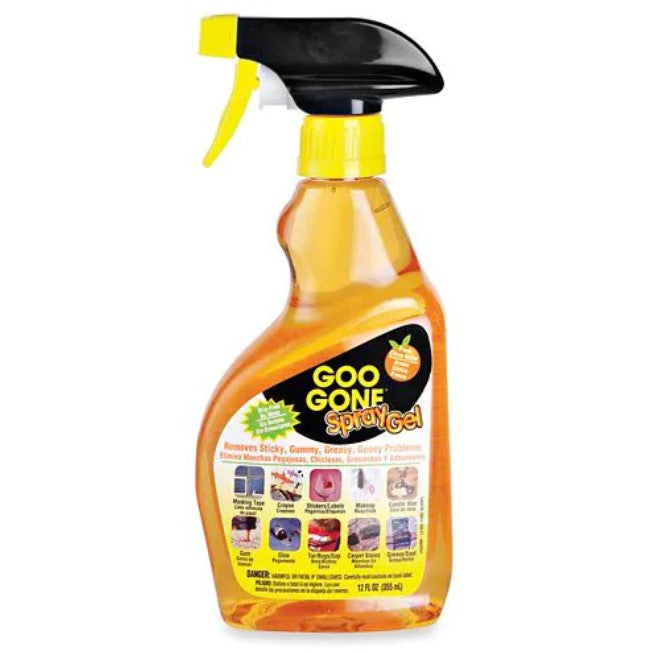 Goo Gone gel removedor de manchas, 355 ml, con aceites cítricos, ideal para remover adhesivos, grasa, tinta, pintura y más de superficies duras, alfombra y vestimenta. Goo Gone gel removedor de manchas, 355 ml, con aceites cítricos, ideal para remover adhesivos, grasa, tinta, pintura y más de superficies duras, alfombra y vestimenta.